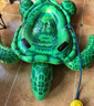INTEX 58535海豚充氣坐騎 游泳圈成人兒童充氣玩具浮排浮床加厚水上 曬單實拍圖