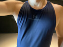 安德瑪（UNDERARMOUR）春夏Vanish男子訓(xùn)練運(yùn)動(dòng)背心1382802 藏藍(lán)色410 M 曬單實(shí)拍圖