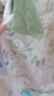 威爾貝魯（WELLBER）嬰兒睡袋寶寶竹棉紗布睡衣男女童家居睡裙春夏季 林間熊貓90cm 曬單實拍圖