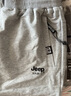 JEEP SPIRIT吉普純棉七分褲男款夏季薄款寬松中褲2025新款跑步休閑直筒短褲男 淺灰色束腳 2XL （建議125-145）斤 曬單實拍圖