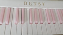 貝琪（Betsy）B190磁吸鋼琴果凍鍵盤(pán)88鍵成人便攜式電鋼琴學(xué)生專(zhuān)業(yè)折疊電子鋼琴 牛奶白果凍鍵盤(pán)+果凍琴包 曬單實(shí)拍圖