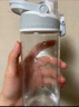 樂扣樂扣運(yùn)動(dòng)水杯男tritan高顏值大容量學(xué)生兒童便攜隨手杯子女健身塑料杯 純凈白520ml 曬單實(shí)拍圖