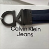 CK男士皮帶腰帶真皮褲帶送男友禮物禮盒裝百搭休閑男生 自動扣腰帶 120cm 曬單實(shí)拍圖
