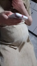 朗茵孕婦連衣裙2025新款女夏季假兩件寬松短袖大碼長裙感遮肚潮媽 花色連衣裙 L建議115-130斤 曬單實(shí)拍圖