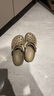 卡駱馳crocs經(jīng)典特林洞洞鞋|206340 卡其/彩色-2F9  41 /42(260mm)  曬單實拍圖