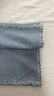 Levi's李維斯女士CINCHBAGGY休閑顯瘦高腰淺藍色寬松直筒牛仔褲 藍色 26 (31) 曬單實(shí)拍圖