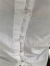 無印良品（MUJI）女式易干平紋盤扣襯衫女士襯衣外套內(nèi)搭春季款長袖新中式女裝上衣 白色 L （165/88A） 曬單實(shí)拍圖