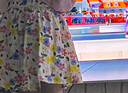ASK JUNIOR女童褲子2025夏中大童碎花滿印短褲小清新裙褲沙灘風(fēng) 花色 130 曬單實(shí)拍圖