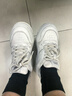 GG-CC【鞠婧祎同款】厚底板鞋2025新款做舊設計感增高休閑女鞋G25U5338 白色 40 曬單實拍圖