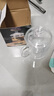 VTyee加厚耐熱玻璃茶杯帶蓋茶飲杯蓋杯帶把杯子辦公家用喝水杯泡茶杯 DSZ002-425ml1只 曬單實拍圖