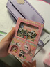 洧宜熊貓扭蛋機關(guān)本口袋本筆記本子高顏值手帳本小學生解壓迷你女孩生日禮物小本子彩色內(nèi)頁記事本  曬單實拍圖