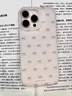 巴蒂尼 適用蘋(píng)果16promax手機殼iphone15珍珠蝴蝶結掛件14簡(jiǎn)約新款13全包防摔14pro網(wǎng)紅女款 閃粉鏡圈+掛件 iPhone 16 曬單實(shí)拍圖