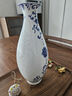 景德鎮陶瓷觀(guān)音瓶客廳餐桌擺件景德鎮青花玲瓏工藝品電視柜花瓶高級感 青花玲瓏觀(guān)音瓶 曬單實(shí)拍圖
