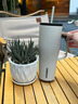 CORKCICLE.巨無霸吸管保溫杯大容量手柄保冷杯子車載冰霸杯拿鐵色890ml 曬單實(shí)拍圖