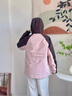 波司登2025新款沖鋒衣鵝絨服女短款三合一防風(fēng)防水保暖外套B250331302 西曼粉/泥土棕|1335/7C71|133C S 160/84A 體重約100-110斤 曬單實(shí)拍圖