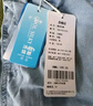 唐獅童裝女童牛仔褲天絲直筒褲子夏季兒童涼感冰絲褲子薄款防曬 淺藍 160 曬單實拍圖