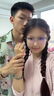 周百福 山嶼蝶情侶戒指男女一對銀對戒紀念教師節禮物生日送女友 曬單實(shí)拍圖