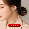 締晶【4對(duì)裝】999足銀耳釘女小巧迷你養(yǎng)耳洞簡(jiǎn)約氣質(zhì)耳環(huán)銀耳棒耳圈睡覺(jué)免摘不易過(guò)敏耳飾高級(jí)感 曬單實(shí)拍圖