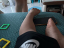 NIKE 耐克小童裝男童短袖套裝夏季兒童經(jīng)典款短T針織短褲2件套 曬單實(shí)拍圖