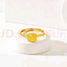 潮宏基足金5G黃金戒指女七夕禮物計(jì)價(jià) 至簡(jiǎn)小方糖 SRG30005794 約2.55g 曬單實(shí)拍圖