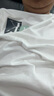 Calvin KleinJeans25春夏男士植絨膠印字母ck純棉休閑針織短袖T恤4RB858G YAA-月光白 L 曬單實(shí)拍圖