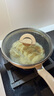 特福（Tefal）平底鍋煎蛋不粘鍋早餐煎鍋少油少煙燃?xì)庠铍姶艩t通用深煎鍋米色 曬單實(shí)拍圖