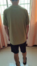 安踏夏季套裝男士2025新款青少年男裝帥氣學生潮流套裝穿搭一整套 -7煙青綠【套裝】 XL/180 適合140-160斤 曬單實拍圖