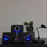 ROBERILLINE【柏林之聲】電腦音響2025年新款筆記本臺式家用客廳小音箱高品質(zhì)重低音炮大喇叭唱吧話筒音響一體 品質(zhì)黑【標準版】 曬單實拍圖