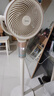 美的（Midea）空氣循環(huán)扇 電風(fēng)扇家用立式變頻輕音臥室落地扇語(yǔ)音聲控抗菌空氣凈化扇一級(jí)能效小風(fēng)扇 GDI24RY  曬單實(shí)拍圖