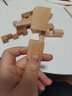 QZMTOY12件魯班鎖兒童益智玩具男孩女小學(xué)生日5-10歲8榫卯積木生日禮物 曬單實(shí)拍圖