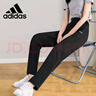 阿迪達斯 （adidas）夏季時尚潮流運動快干透氣舒適女裝休閑運動褲 L碼 曬單實拍圖