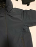 利郎強防水高透濕羽絨服男連帽冬季保暖男士外套 黑灰 2XL180/96A  曬單實拍圖