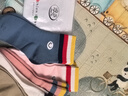浪莎兒童襪子女童四季中筒棉襪中大童高彈舒適透氣學生襪5雙裝 2XL 曬單實拍圖