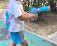 哈哈球小豬佩奇兒童玩具背包水槍戲水呲滋水槍大號抽拉打水仗神器 曬單實(shí)拍圖