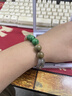 龍虎山文創(chuàng)五行喜補(bǔ)缺水木吉祥水晶手鏈天然石海藍(lán)寶黑曜石綠幽靈手串男女款 【木火屬性】珠徑12MM大方男女款 曬單實(shí)拍圖