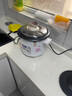 半球老式電飯鍋 家用電飯煲迷你電飯煲小型單人寶寶蒸煮米飯煲湯不粘鍋-/ 特厚款+防干燒+加粗全銅線+不粘膽+蒸籠 1.5L 曬單實(shí)拍圖