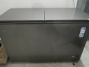 海爾（Haier）冰柜雙溫家用冷藏冷凍兩用小冷柜一邊冷藏一邊冷凍商用大容量雙門保鮮冷凍柜 雙門雙溫｜減霜80%｜ 365L 曬單實拍圖