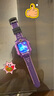 小天才兒童電話手表Z8A霞光紫 防水GPS定位智能手表 學生兒童4G視頻拍照雙攝手表男女表 曬單實拍圖