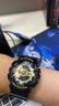 卡西歐（CASIO） G-SHOCK 卡西歐黑金運動男士手表石英電子表送男士友禮物禮物 GA-110GB-1APR-200米防水 曬單實拍圖