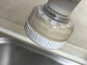 娜拉之夏（LALAPERCARE）水龍頭過濾器凈水器衛(wèi)生間廚房前置面盆洗臉濾芯過濾凈化可旋轉(zhuǎn) ACF碳纖維濾芯 （六支） 曬單實拍圖