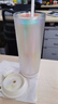 格米（germ）可口可樂(lè )夏季塑料杯吸管杯子帶茶倉耐高溫大容量水杯500ML海鹽 曬單實(shí)拍圖