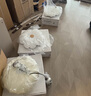 鹿家良品（LUUGAA）花瓣臥室吸頂燈全光譜護(hù)眼奶油風(fēng)花朵造型兒童房臥室燈中山燈具 【薦】全光譜48cm三色光52W木紋色 曬單實(shí)拍圖