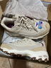 斯凱奇（Skechers）奶茶熊女鞋秋季厚底增高熊貓鞋老爹鞋休閑運動(dòng)跑步鞋13167 曬單實(shí)拍圖
