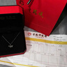 老鳳祥純銀項鏈女款三生有杏吊墜輕奢首飾生日七夕情人節(jié)禮物送女友老婆 當(dāng)/次日達(dá)[七夕送禮推薦]項鏈 曬單實拍圖