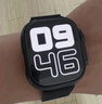 Apple/蘋果 Watch Series 10 智能手表GPS款46毫米亮黑色鋁金屬表殼黑色運動型表帶M/L MX273CH/B 曬單實拍圖