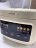 九陽(yáng)家用電飯煲大火力多功能電飯鍋燜煮防溢高顏電煮鍋 奶油白/ 4L 【銅匠厚釜/一鍵柴火飯】 曬單實(shí)拍圖