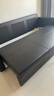 宜家（IKEA）FRIHETEN弗瑞頓三人沙發(fā)床折疊床人造革現(xiàn)代簡(jiǎn)約客廳 黑色邦斯塔三人沙發(fā)床 曬單實(shí)拍圖