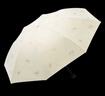 天堂傘太陽(yáng)傘防曬防紫外線遮陽(yáng)傘戶外傘晴雨兩用便攜雨傘男女 銀杏飛舞-甘酪白 曬單實(shí)拍圖