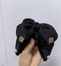唐芙妮復古緞面蝴蝶結抓夾女高級感氣質優(yōu)雅低馬尾夾后腦勺夾子頭飾發(fā)夾 1#黑色-緞面蝴蝶抓夾（珍珠款 曬單實拍圖