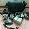 馬田復(fù)古單肩攝影包無(wú)人機(jī)加厚帆布膠佬防水防撞適用富士索尼佳能尼康賓得松下單反便攜斜跨微單相機(jī)包 黑色 復(fù)古黑大號(hào) 曬單實(shí)拍圖